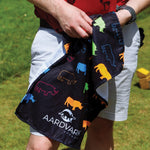 Aardvark Apparel Lumo Rhinos Golf Towel
