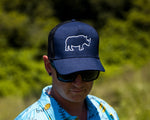 Aardvark Apparel | Rhino Trucker – Navy/Black