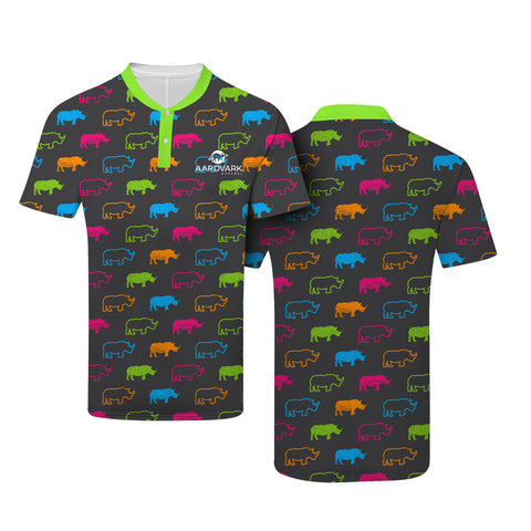 Aardvark Apparel | Lumo Rhinos - Golf Polo