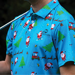 Aardvark Christmas Golf Polo | Aardvark Apparel