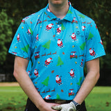 Aardvark Christmas Golf Polo | Aardvark Apparel